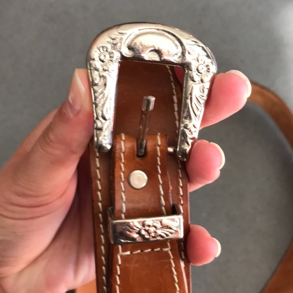 🏜 🌾 Vintage western inspired leather belt - Picture 9 of 9